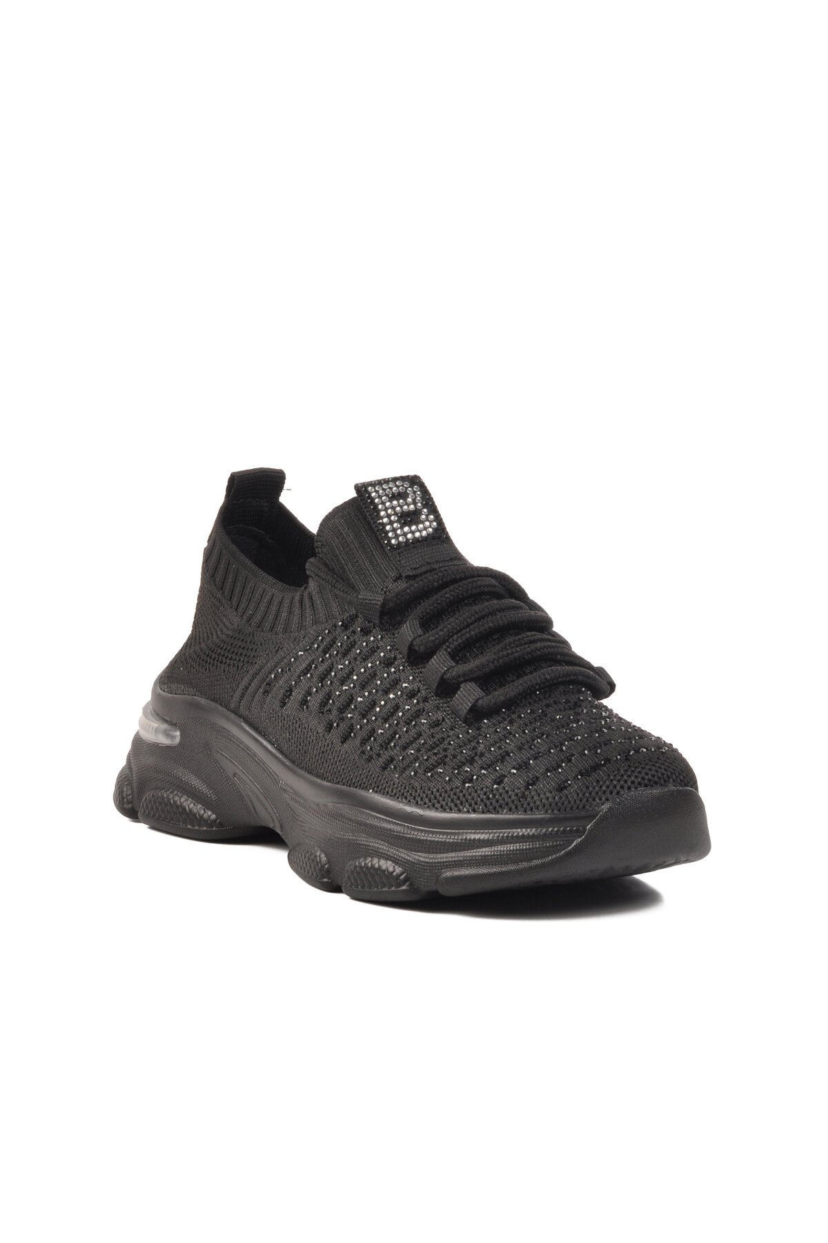 Siyah Triko Kadın Spor Ayakkabı Lexa 130 G
