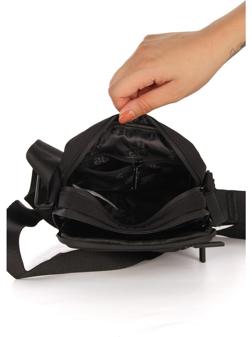 Siyah  Unisex Portfoy Çanta 01PC00100 Portföy Çanta