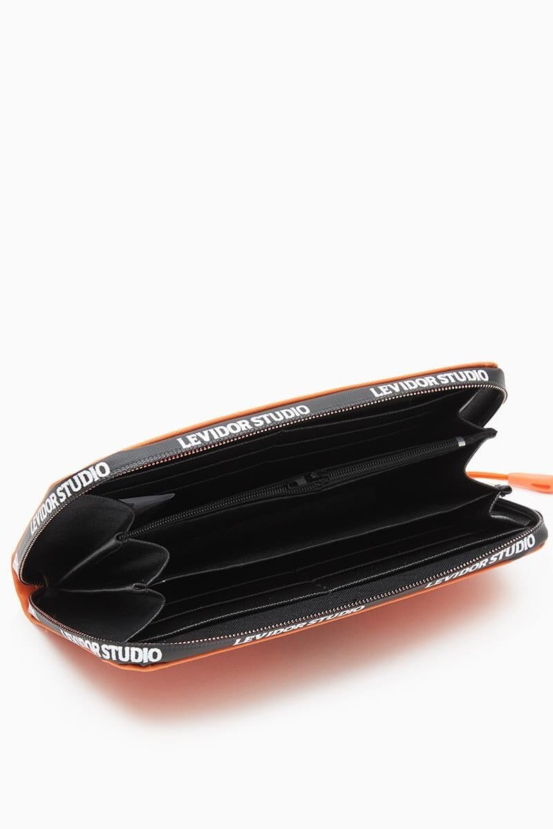 Turuncu Tekstil Kadın Cüzdan Levidor 920004