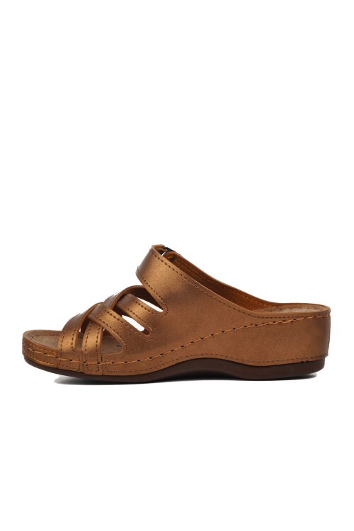 Ayakmod Bakır Kadın Terlik