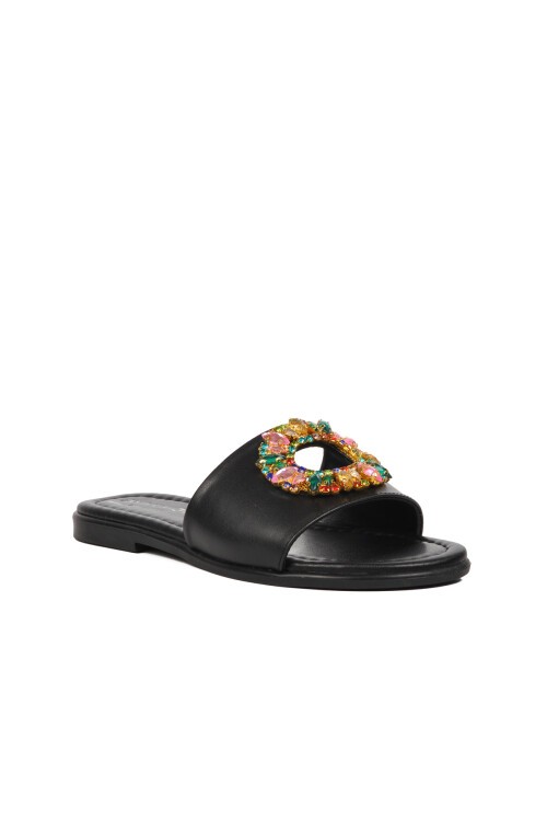 Ayakmod Siyah Kadın Terlik