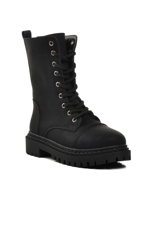 Ayakmod Siyah Süet Kadın Bot