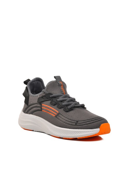 Walkway Füme-Turuncu-Beyaz Erkek Spor Ayakkabı
