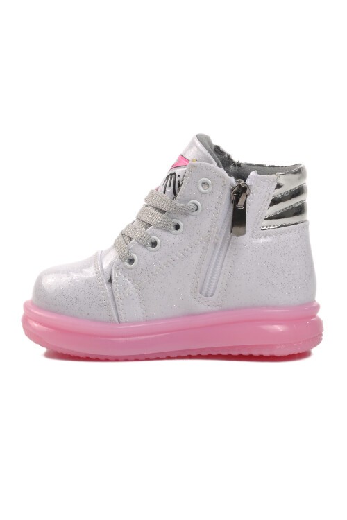 Walkway Beyaz-Pembe Çocuk Bot