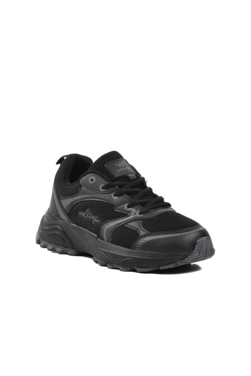 Walkway Siyah-Füme Unisex Spor Ayakkabı
