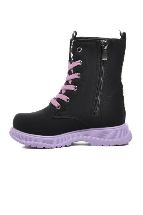 Walkway Siyah-Lila Kız Çocuk Bot