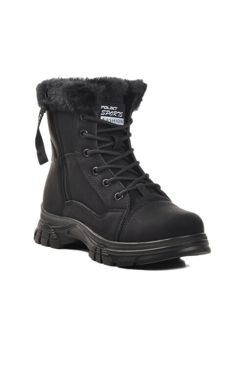 Ayakmod Siyah-Zümrüt Kadın Bot