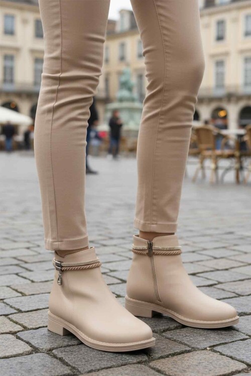 Bej Cilt Hafif Kadın Bot 325126 Z