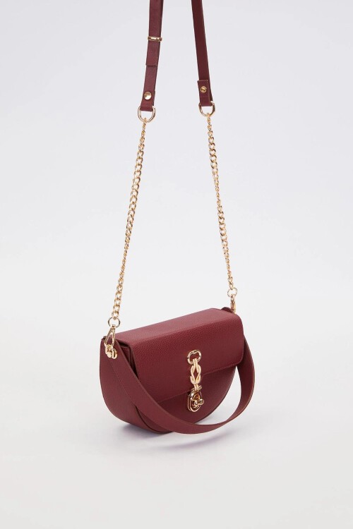 Bordo Kadın El Ve Omuz Çantası Levidor 930930