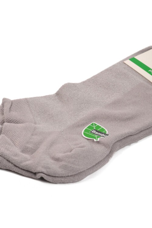 Gri  BambuUnisex Çorap