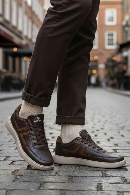 Kahve Hafif Erkek Günlük Ayakkabı Dakırs 128 Cilt M