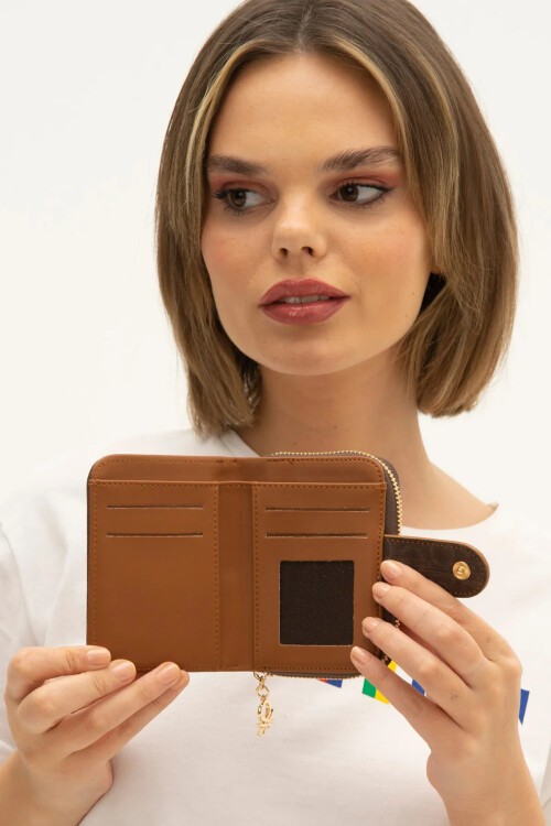 Kahve-Taba  Kadın Cüzdan BNT-1304 Cüzdan