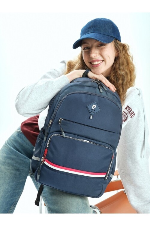 Lacivert Unisex Okul Çantası 07PCT18001-L