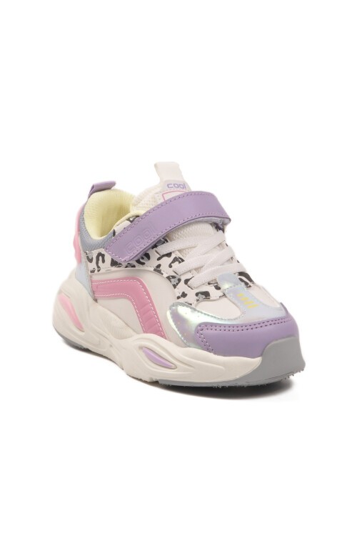Cool Leopar Tekstil Çocuk Spor Ayakkabı Toti Cilt P