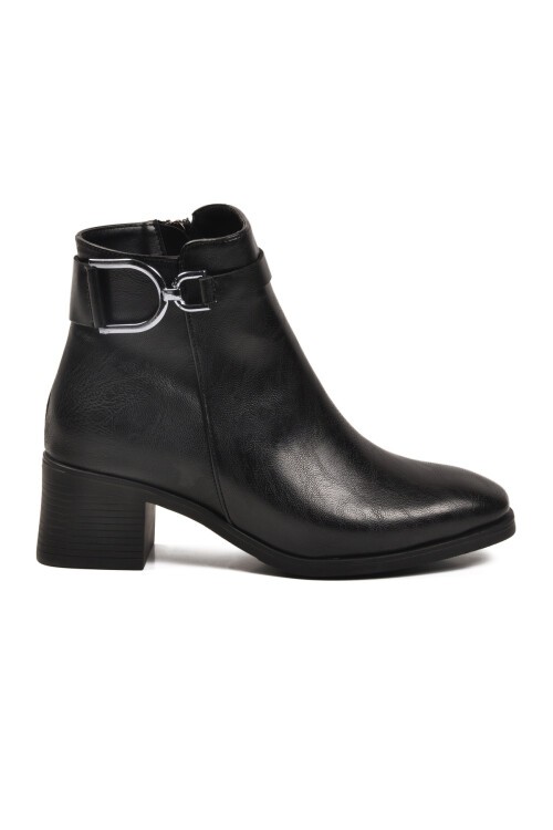 Siyah Cilt İçi Polarlı Kadın Bot 417637 Z