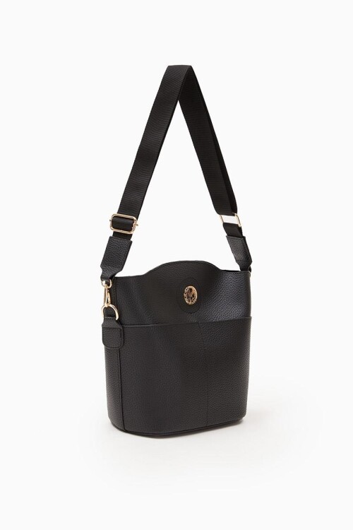 Siyah Kadın Omuz Çantası Levidor 930105