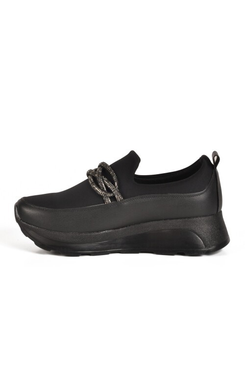 Siyah Kadın Günlük Ayakkabı 1702 Z