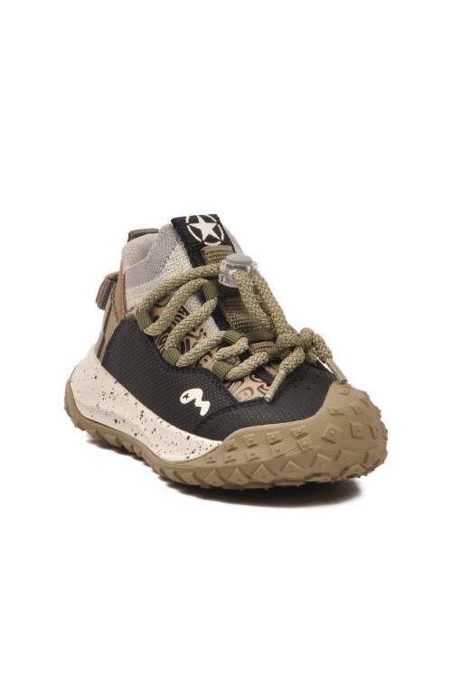 Siyah-Vizon Hafif Çocuk Spor Ayakkabı 22674 P