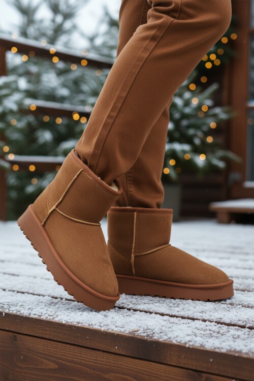 Taba Süet Kadın Bot 696081 Z