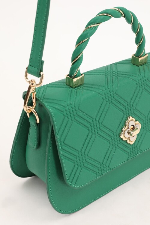 Yeşil Kadın El Ve Omuz Çantası 930180