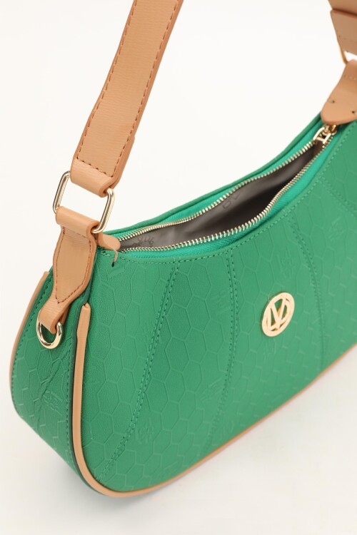Yeşil Kadın El Ve Omuz Çantası 930199