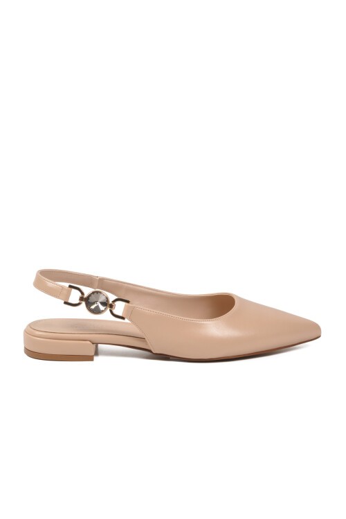 Bej Kadın Abiye Ayakkabı 312573 Z