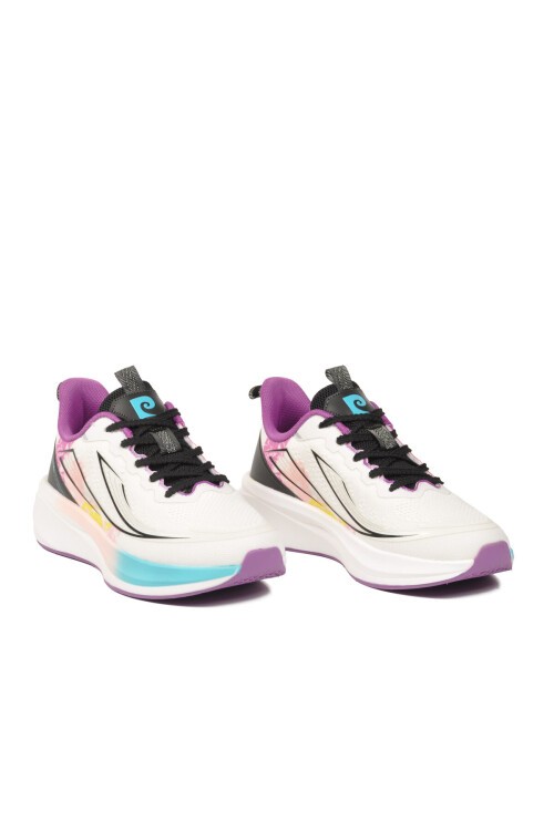 Beyaz Tekstil Hafif Kadın Spor Ayakkabı PCI-11365 G