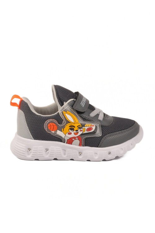 Füme-Buz Tekstil Işıklı Hafif Unisex Spor Ayakkabı 1015 P