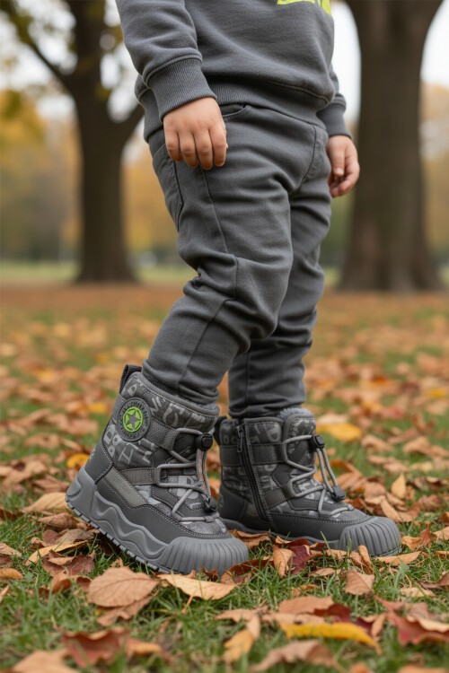 Gri Çocuk Bot 22664 P