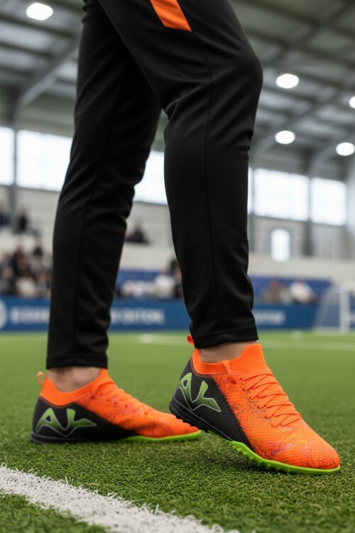 Neon Turuncu-Siyah Erkek Halısaha MH-252-153 M