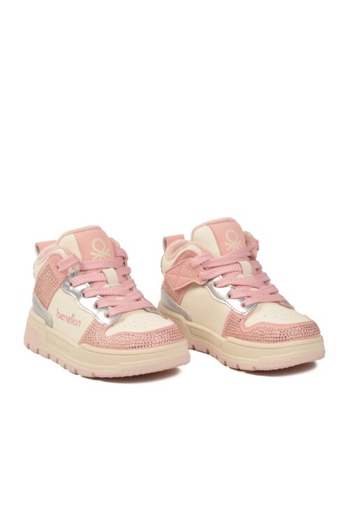 Pembe Kız Çocuk Spor Ayakkabı Benetton BN-12038 P