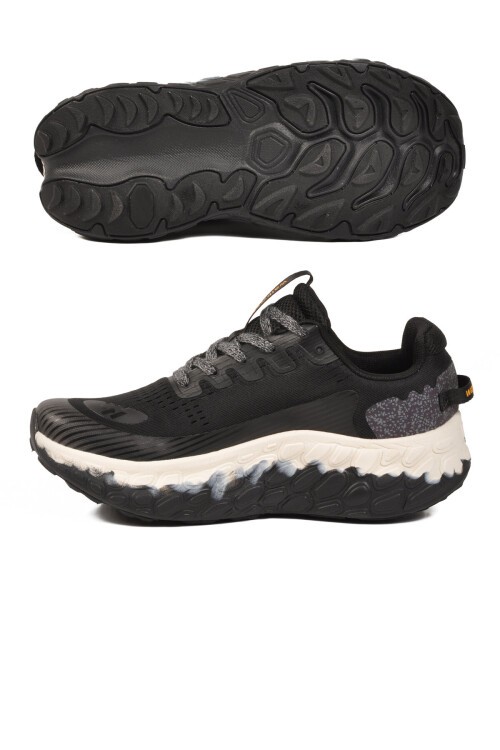 Siyah Beyaz Hafif Yüksek Tabanlı Memory Foarm Unisex Spor Ayakkabı B25XI101 G