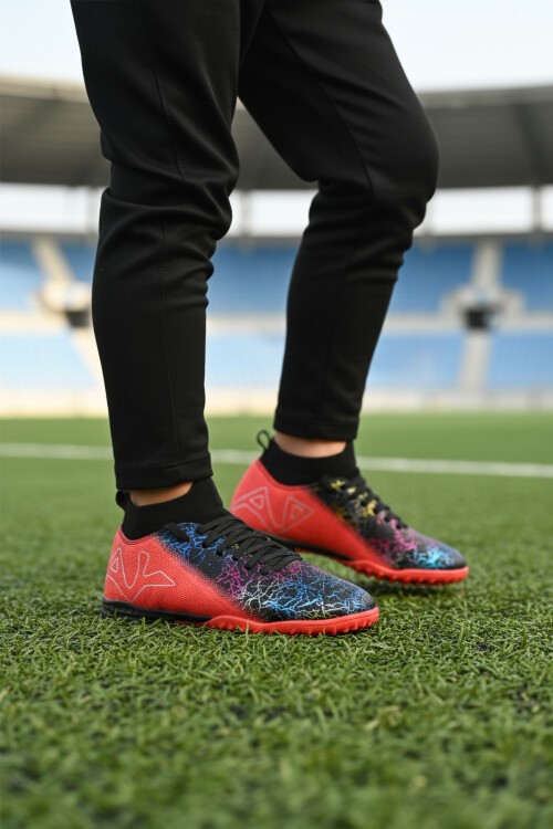 Siyah-Fuşya Unisex Halı Saha Ayakkabısı GH-252-153 G