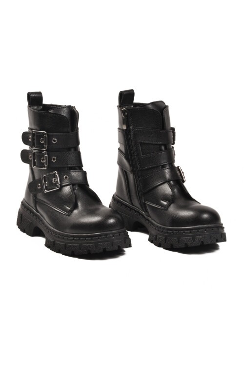 Siyah Çocuk Bot Caneda F