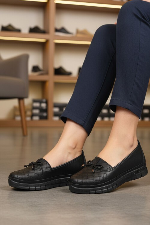 Siyah Kadın Günlük Ayakkabı 1210 Z