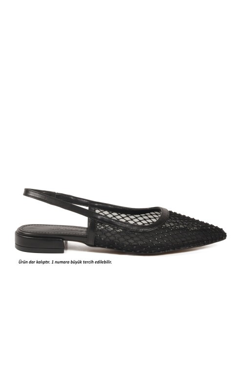 Siyah Kadın Babet 312550 Z Dar Kalıp