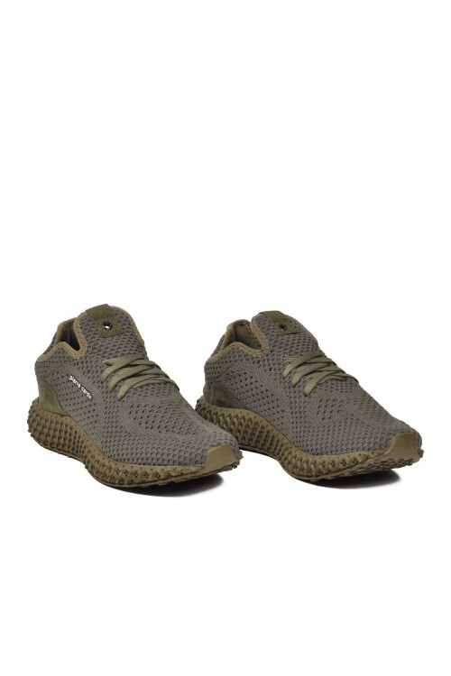 Yeşil Tekstil Nefes Alan Hafif Erkek Spor Ayakkabı Pc-30679 M