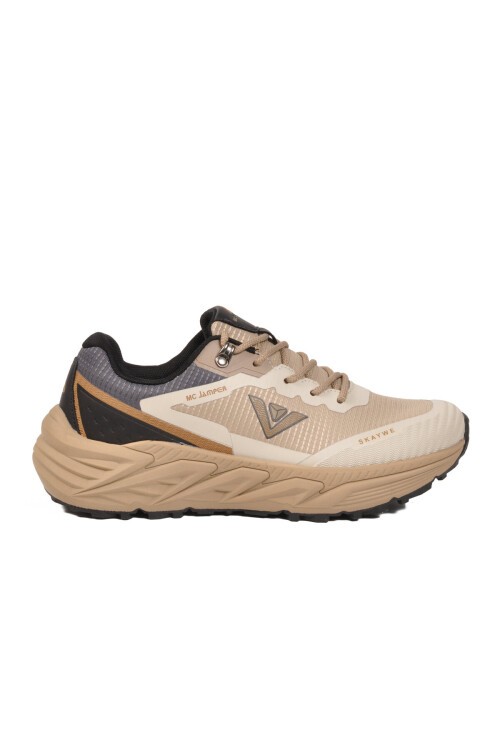 Bej-Taba Ortopedik Hafızalı Rahat Taban Erkek Yürüyüş ve Spor Ayakkabı Sneaker 5032