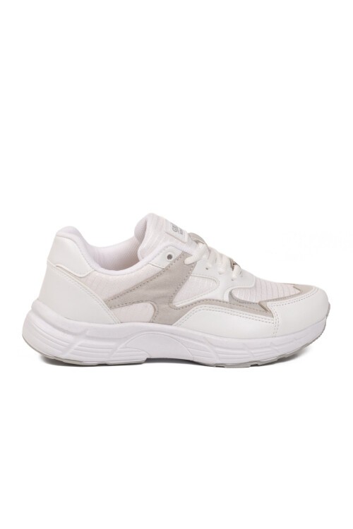 Beyaz Rahat Taban Unisex Spor Ayakkabı 304 G