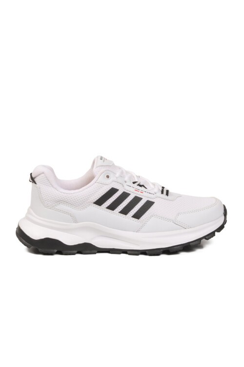 Beyaz-Siyah Hafif Rahat Taban Erkek Sneaker BST-2045 M