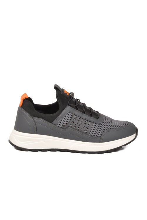 Füme Hava Alabilen Tekstil Esnek Unisex Spor Ayakkabı 9060 G