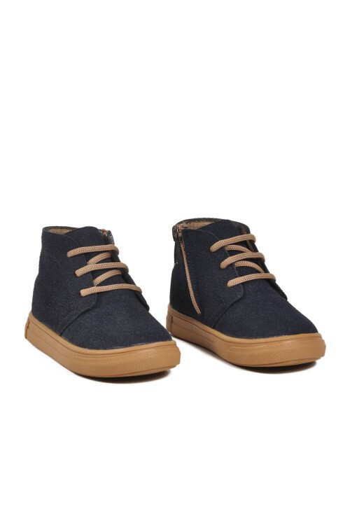 Lacivert Süet Bebek Bot 823106 B