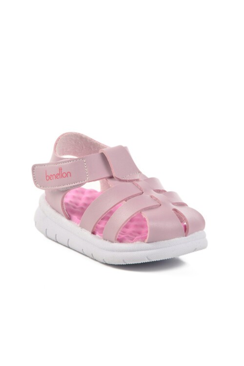 Lila Cırtlı Kız Çocuk Sandalet BN-1245 B