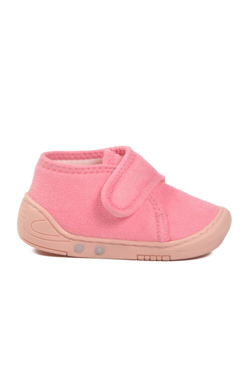 Pembe Süet Bebek Panduf 058989 B