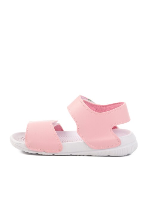 Pembe Cırtlı Hafif Rahat Bebek Sandalet