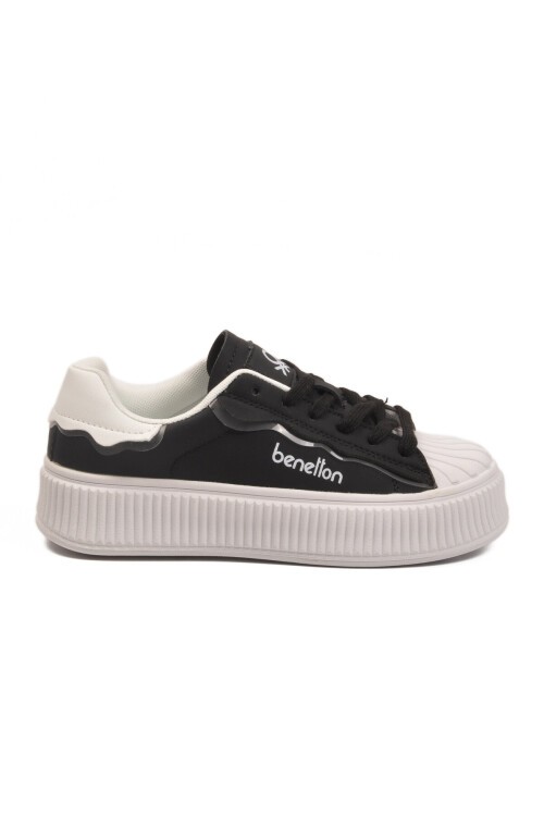 Siyah-Beyaz Unisex Spor Ayakkabı BNI-12152 G
