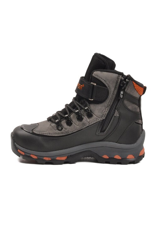 Siyah-Füme-Turuncu Unisex Çocuk Bot 2115 F
