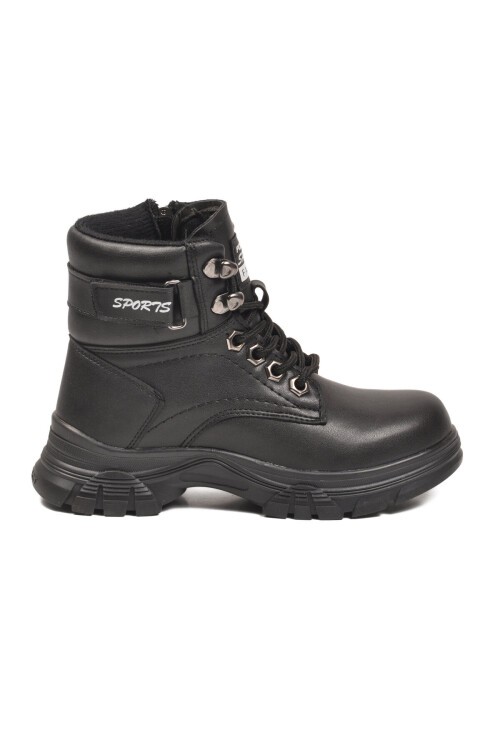 Siyah Unisex Çocuk Bot 24035 F
