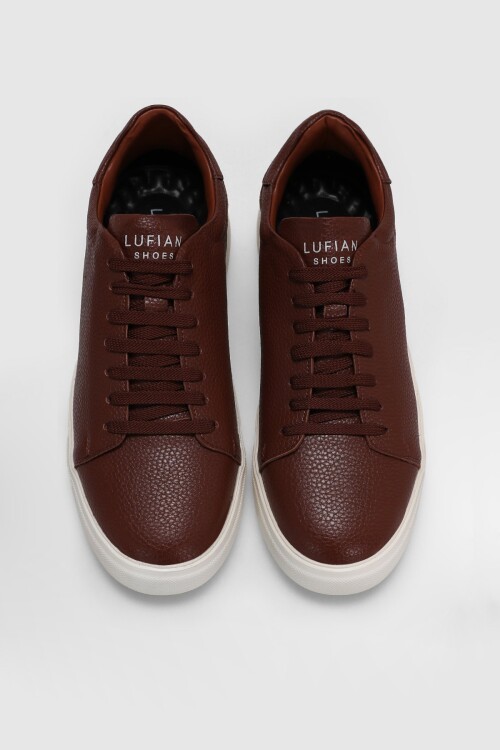 Taba Hakiki Deri Erkek Sneaker Tommy M