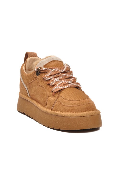 Taba Süet Unisex Çocuk Bot 412445 F